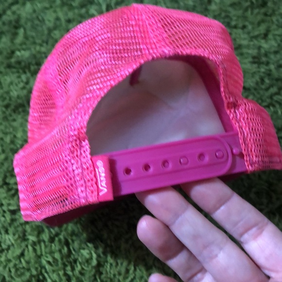 Bright Pink Vans Hat - Picture 3 of 5